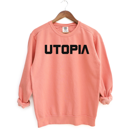 Utopia Zero | Terracotta Crewneck