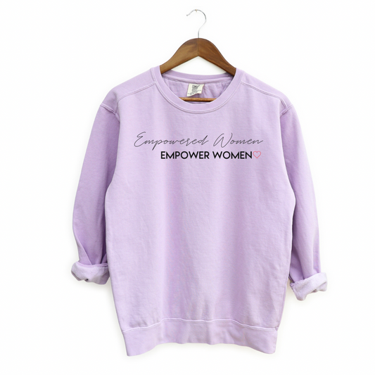 Empowered Women | Orchid Crewneck
