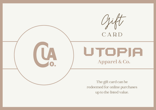 Utopia Apparel Co Gift Card