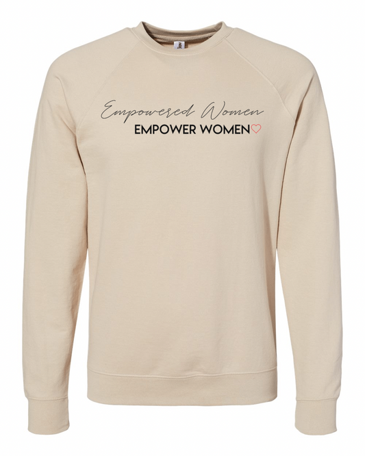 Empowered Women | Sand Crewneck