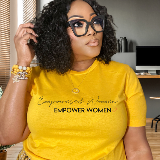 Empowered Women | Gold Tee